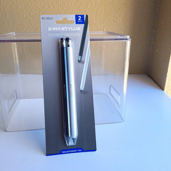 2-in-1 stylus for handwritten notes, precise sketching, & more on a tablet - Picture 1 of 4